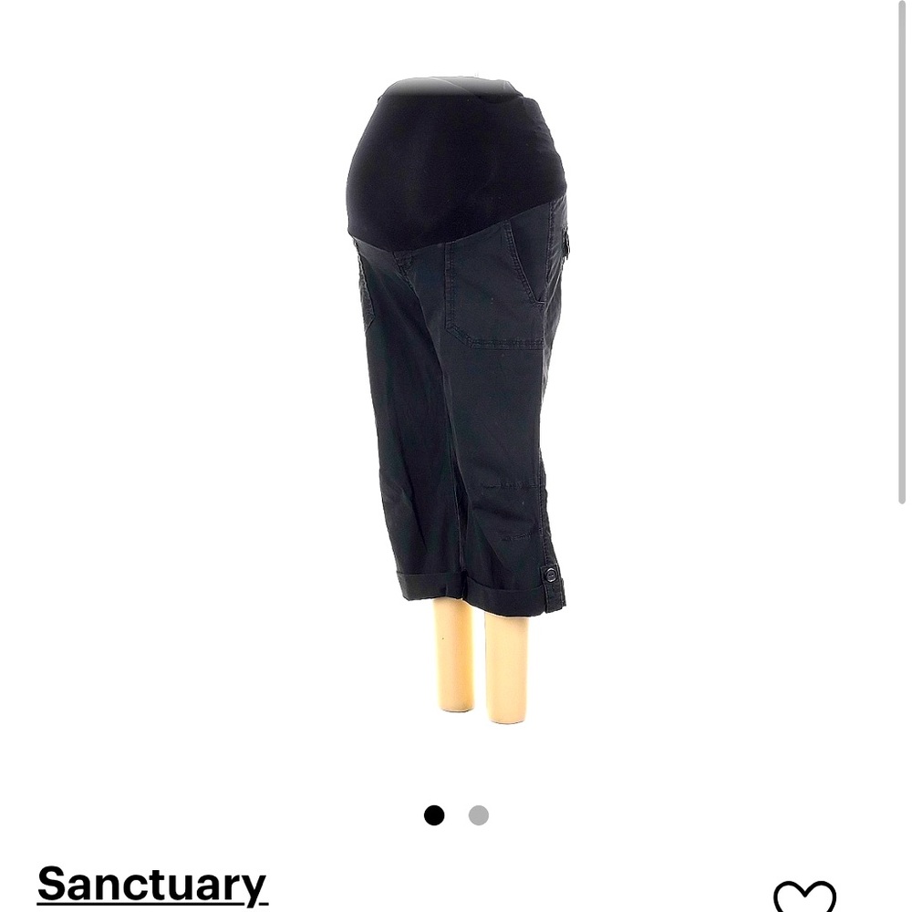 Sanctuary maternity cargo capris